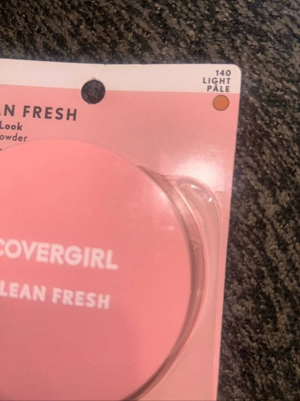 Covergirl Clean Fresh Pressed Face Powder, Light Pale #140 New In Package